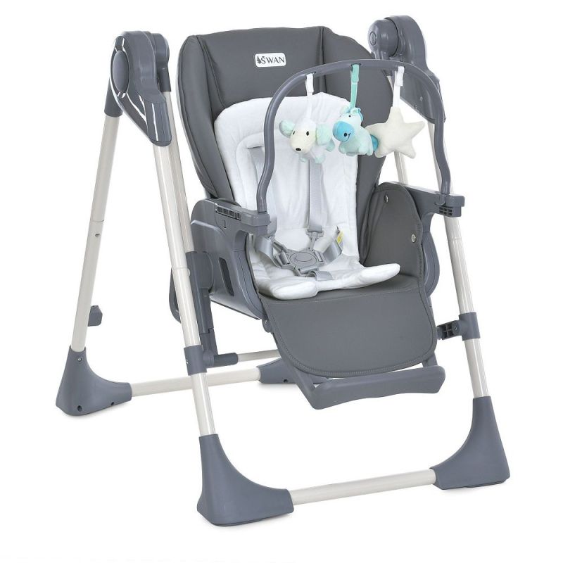 Стульчик-качели El Camino SWAN ME 1087-G Dark Gray