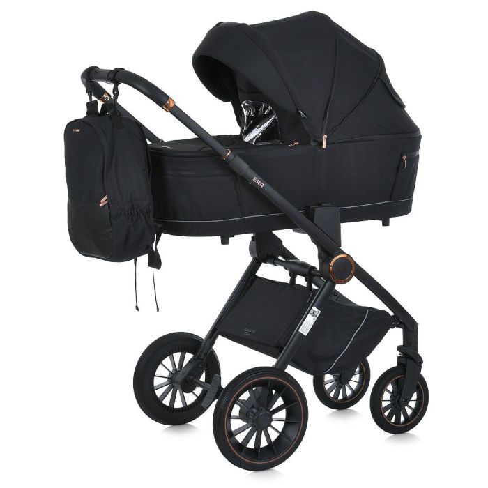 Коляска 2 в 1 El Camino ERA ME 1100-1 Black Ink