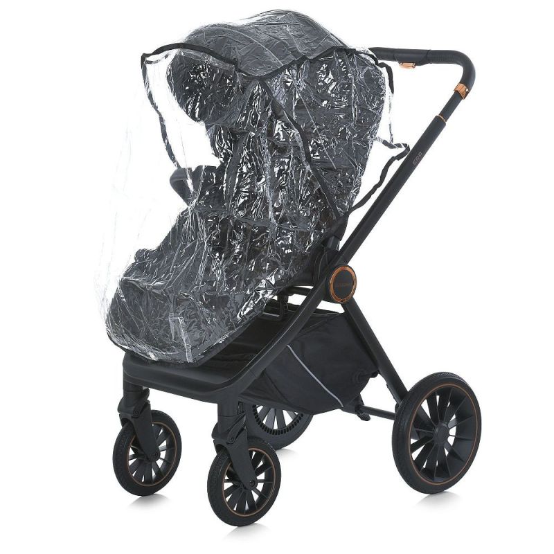 Коляска 2 в 1 El Camino ERA ME 1100-1 Black Ink
