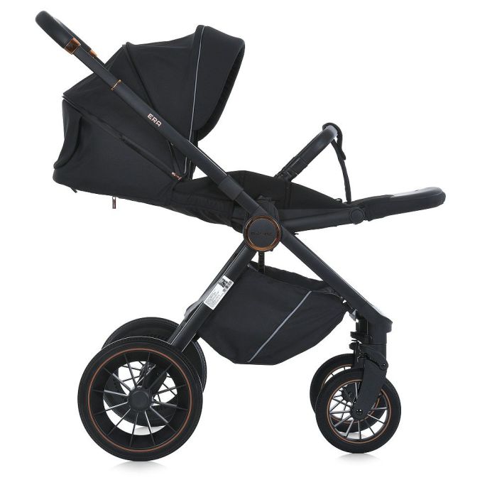 Коляска 2 в 1 El Camino ERA ME 1100-1 Black Ink