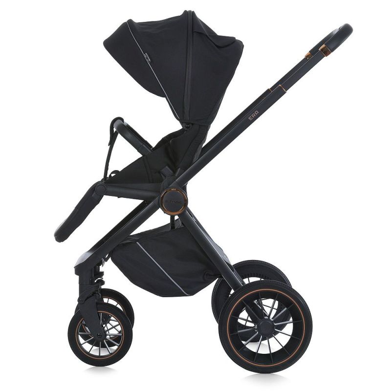 Коляска 2 в 1 El Camino ERA ME 1100-1 Black Ink