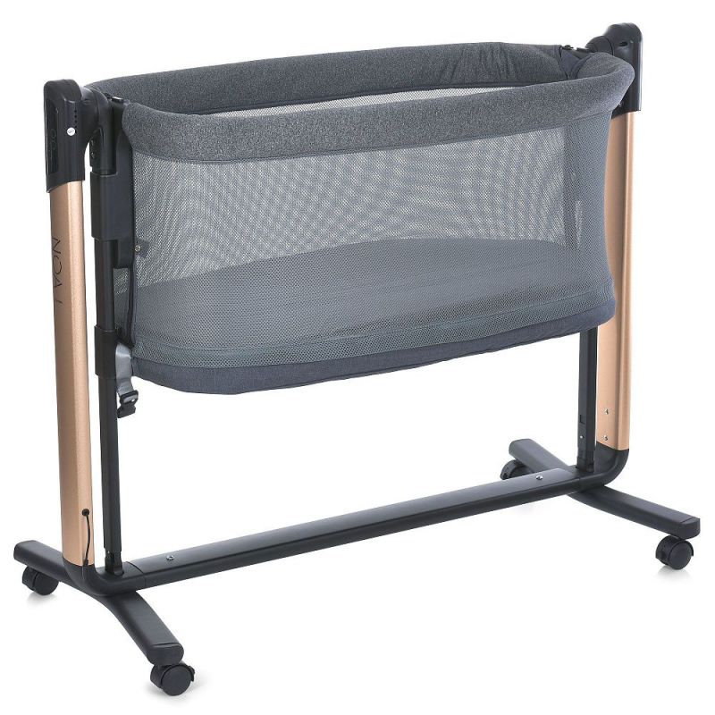 Ліжечко - манеж El Camino NOA ME 1125-G Dark Gray