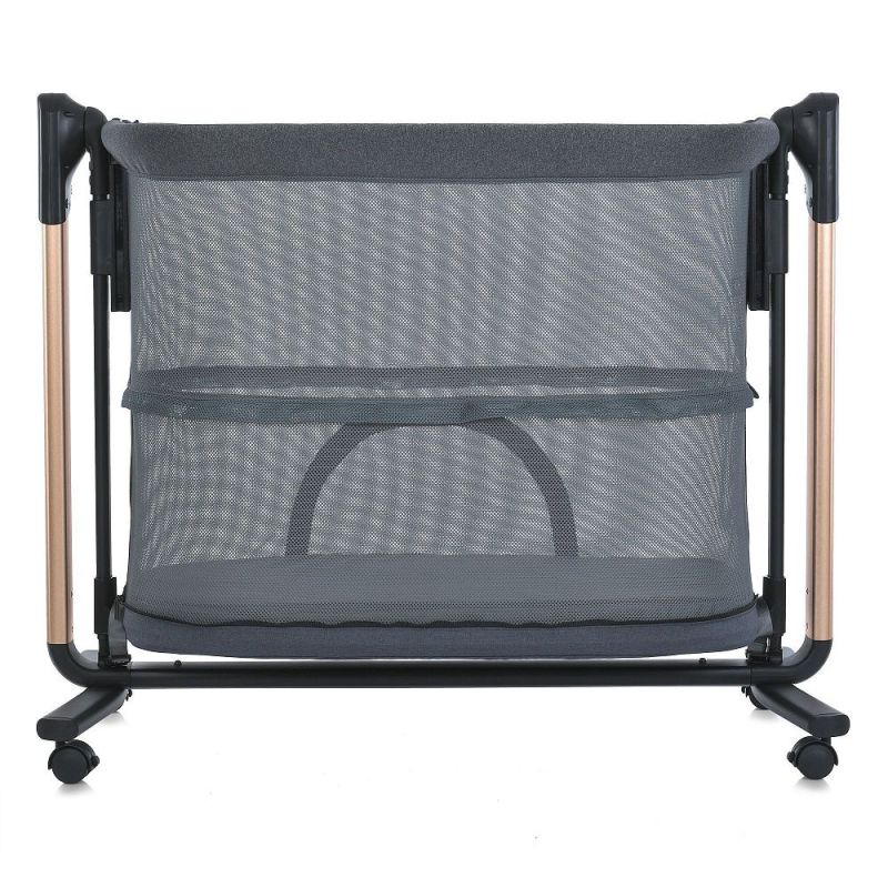 Ліжечко - манеж El Camino NOA ME 1125-G Dark Gray