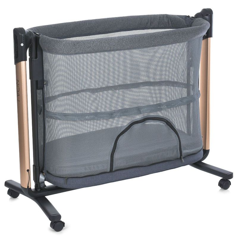 Ліжечко - манеж El Camino NOA ME 1125-G Dark Gray