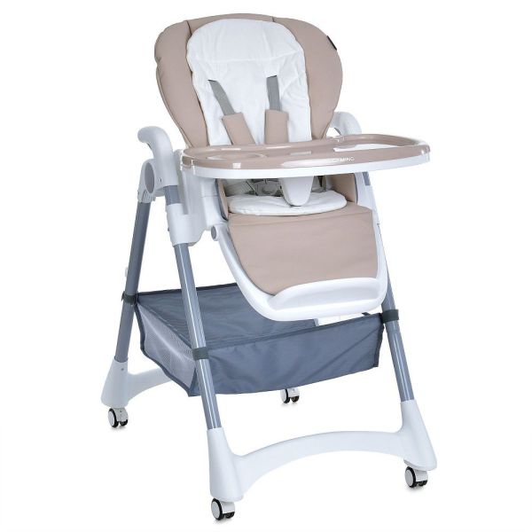 Стульчик для кормления El Camino STEADY ME 1177 Cream Beige Стульчик для кормления El Camino STEADY ME 1177 Cream Beige