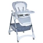 Стільчик для годування El Camino STEADY ME 1177 Quiet Gray