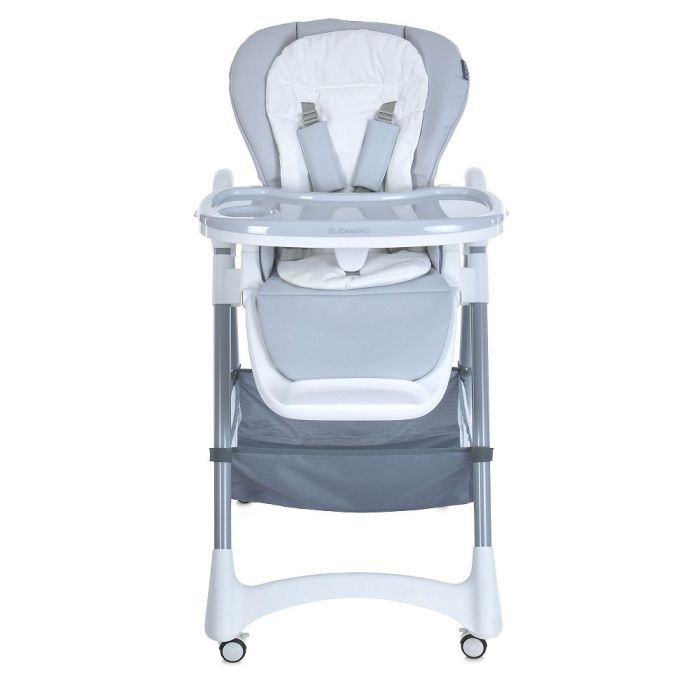 Стульчик для кормления El Camino STEADY ME 1177 Quiet Gray