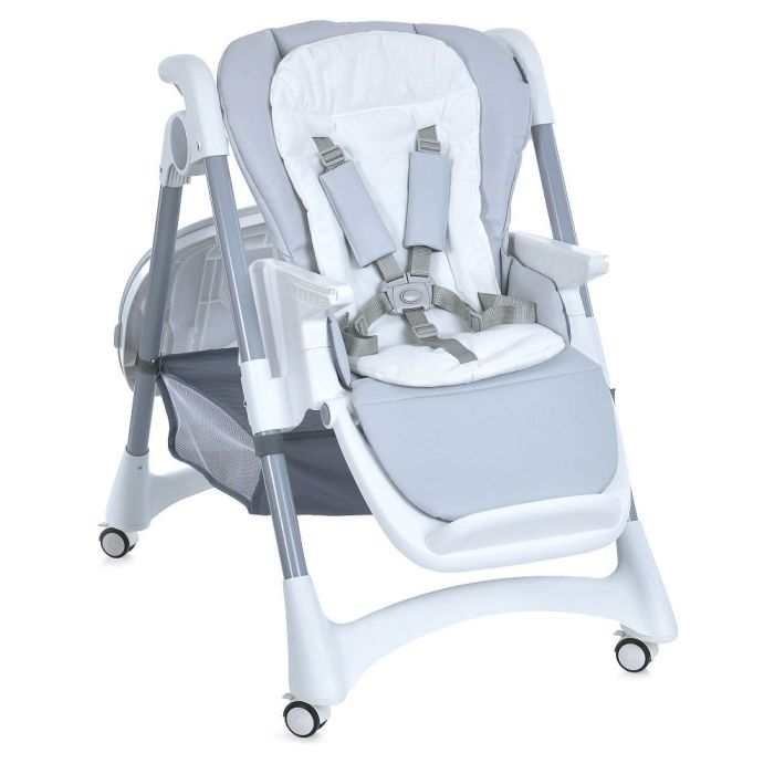 Стульчик для кормления El Camino STEADY ME 1177 Quiet Gray