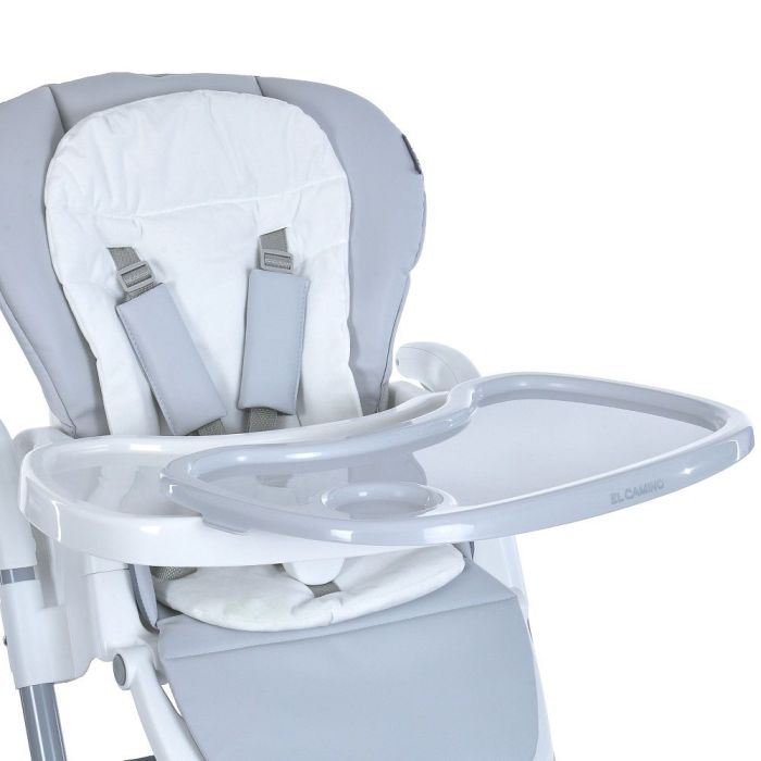 Стульчик для кормления El Camino STEADY ME 1177 Quiet Gray