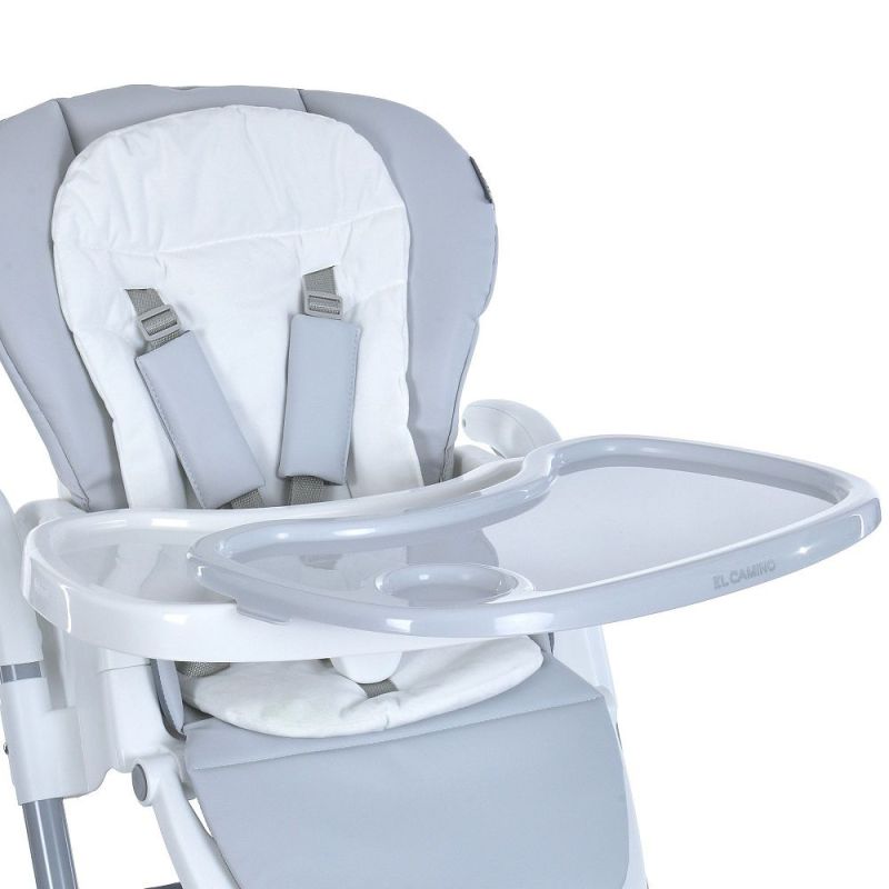 Стульчик для кормления El Camino STEADY ME 1177 Quiet Gray