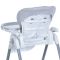 Стульчик для кормления El Camino STEADY ME 1177 Quiet Gray