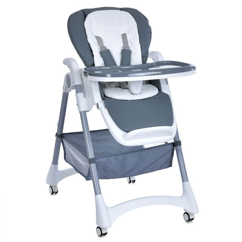 Стульчик для кормления El Camino STEADY ME 1177 Storm Gray