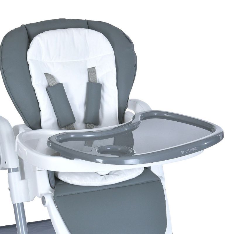 Стульчик для кормления El Camino STEADY ME 1177 Storm Gray