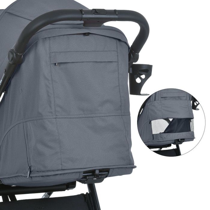 Прогулочная коляска El Camino MALTA ME 1182 Iron Gray