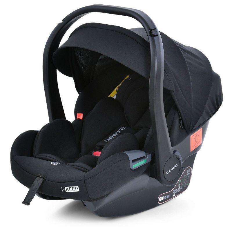 Автокресло El Camino i-KEEP ME 1186 Melange Jet Black