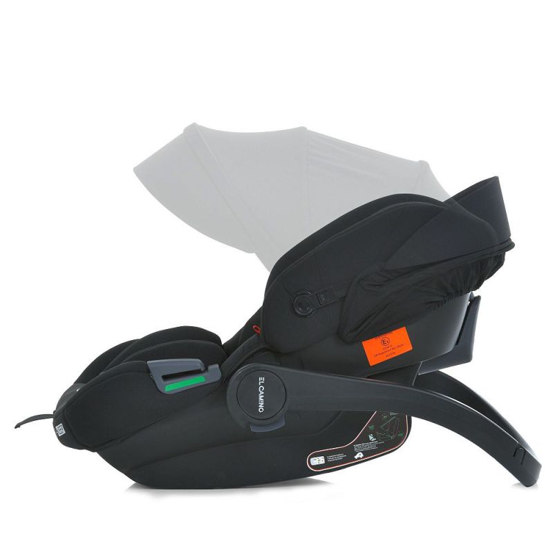 Автокресло El Camino i-KEEP ME 1186 Melange Jet Black