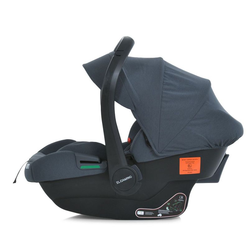 Автокрісло El Camino i-KEEP ME 1186 Melange Midnight Gray