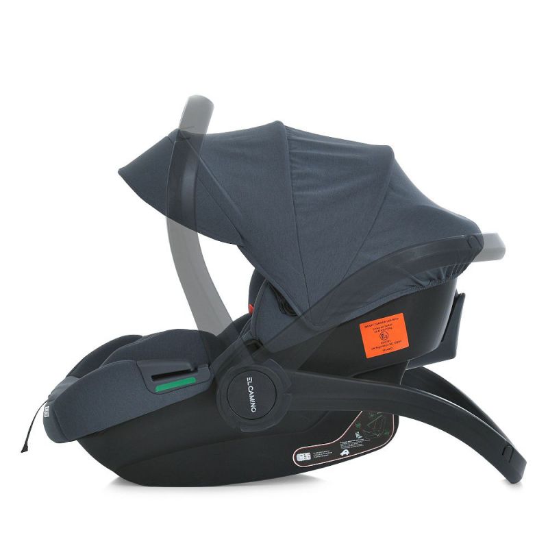 Автокрісло El Camino i-KEEP ME 1186 Melange Midnight Gray