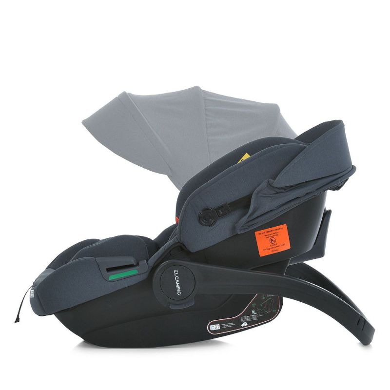 Автокрісло El Camino i-KEEP ME 1186 Melange Midnight Gray