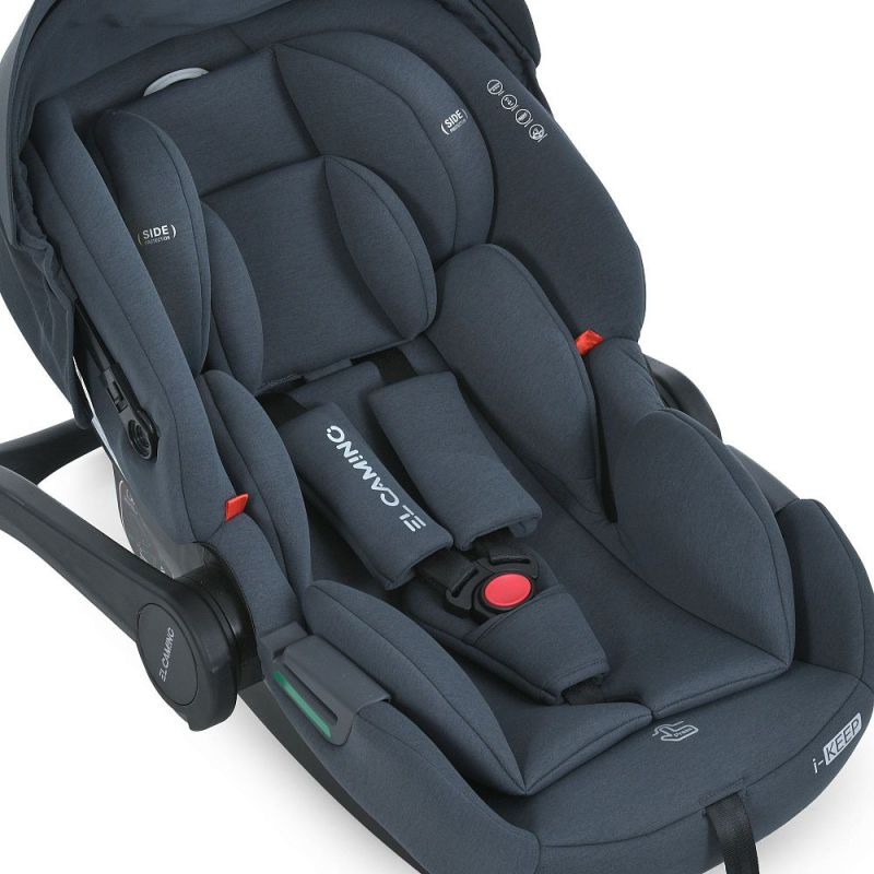 Автокрісло El Camino i-KEEP ME 1186 Melange Midnight Gray
