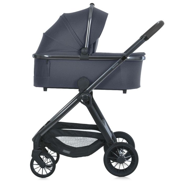 Коляска 2 в 1 El Camino RIVIERA ME 1183 Asphalt Gray