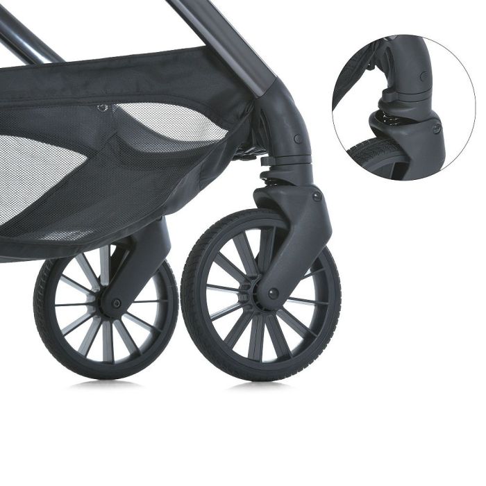 Коляска 2 в 1 El Camino RIVIERA ME 1183 Jet Black