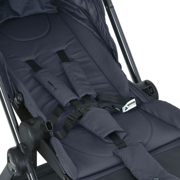 Коляска 2 в 1 El Camino RIVIERA ME 1183 Asphalt Gray