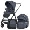 Коляска 2 в 1 El Camino RIVIERA ME 1183 Asphalt Gray