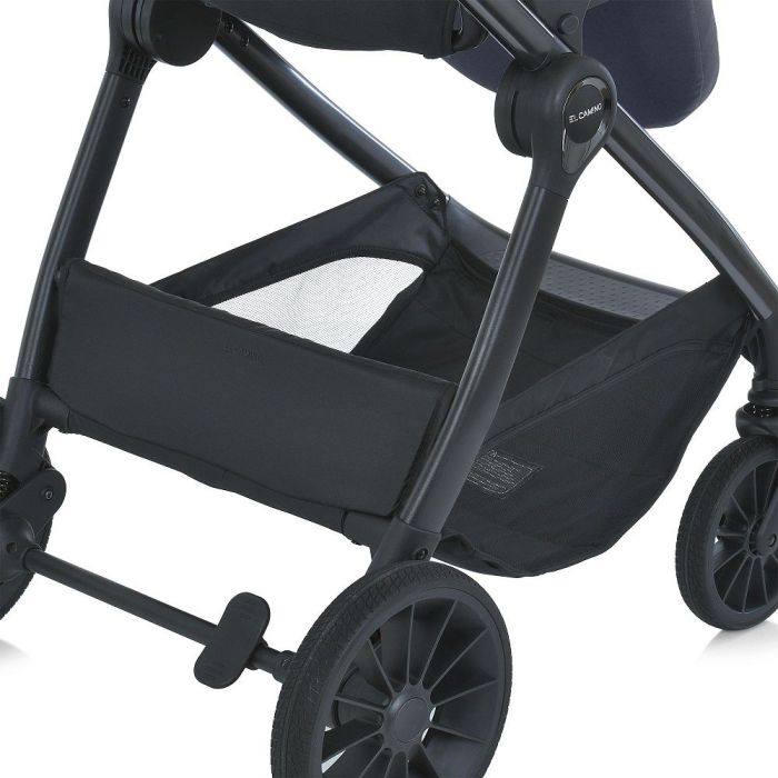 Коляска 2 в 1 El Camino RIVIERA ME 1183 Jet Black