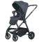 Коляска 2 в 1 El Camino RIVIERA ME 1183 Asphalt Gray