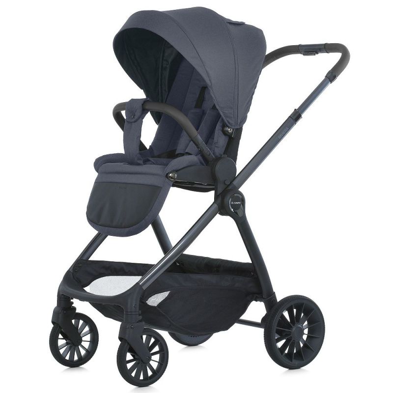 Коляска 2 в 1 El Camino RIVIERA ME 1183 Asphalt Gray