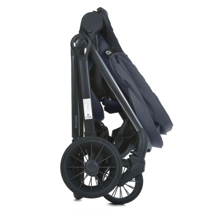 Коляска 2 в 1 El Camino RIVIERA ME 1183 Asphalt Gray