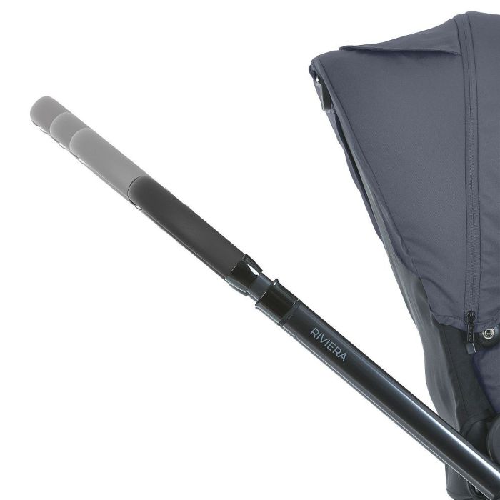 Коляска 2 в 1 El Camino RIVIERA ME 1183 Asphalt Gray