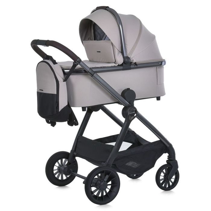 Коляска 2 в 1 El Camino RIVIERA ME 1183 Cloud Beige