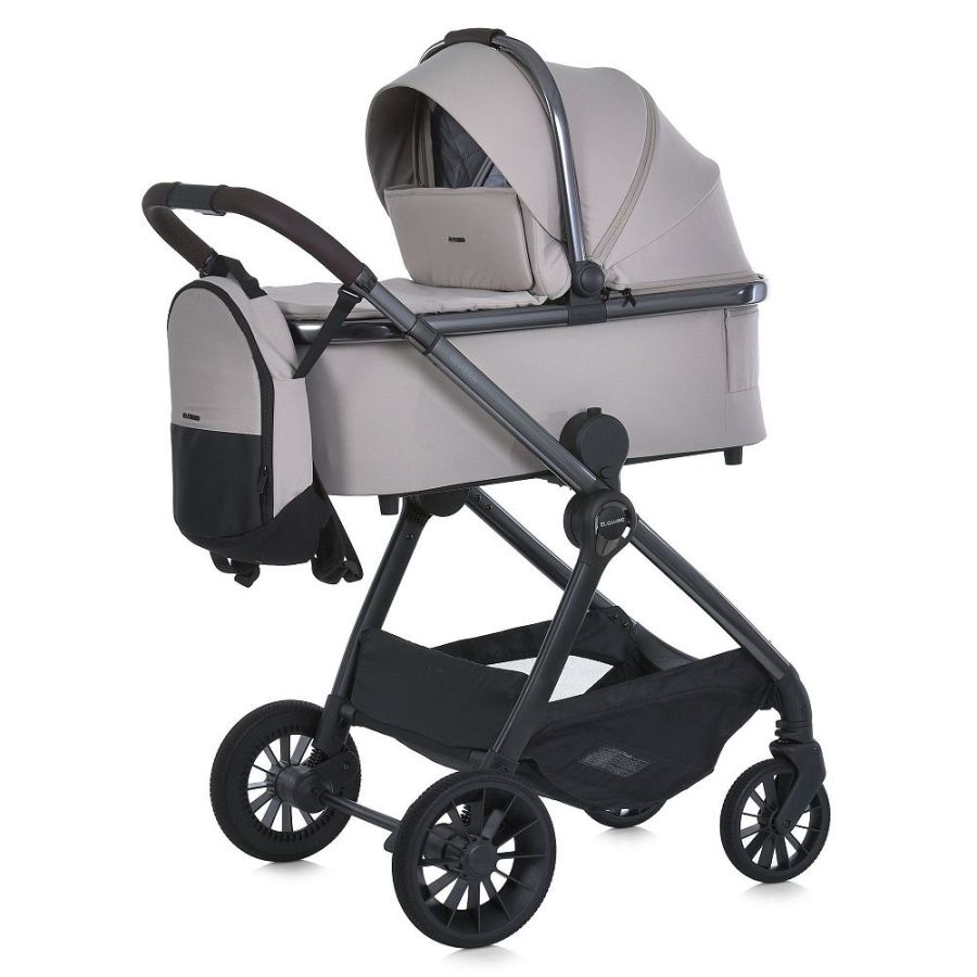 Коляска 2 в 1 El Camino RIVIERA ME 1183 Cloud Beige