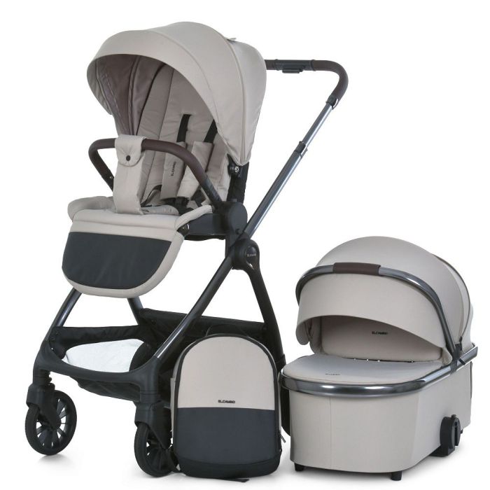 Коляска 2 в 1 El Camino RIVIERA ME 1183 Cloud Beige