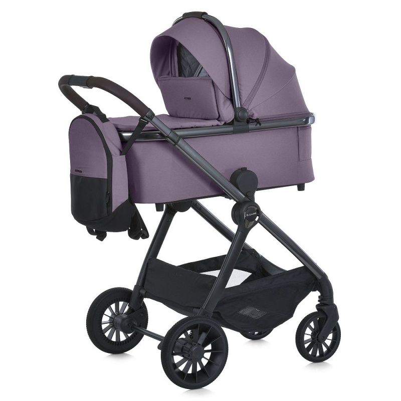 Коляска 2 в 1 El Camino RIVIERA ME 1183 Grape Pink