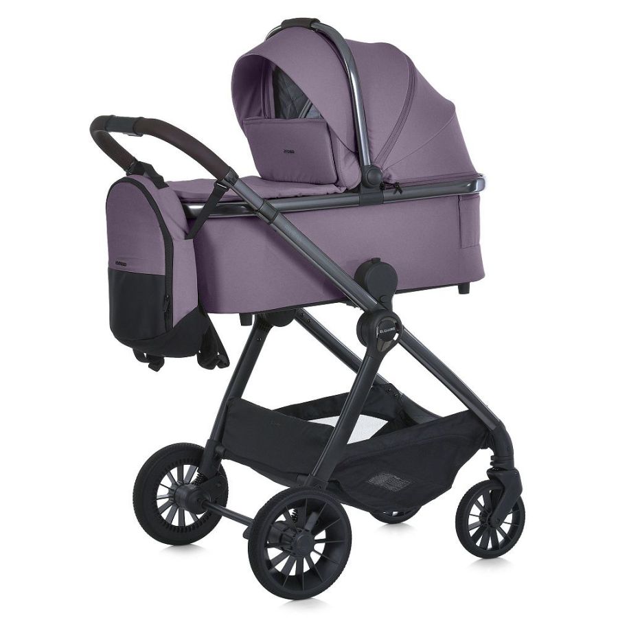 Коляска 2 в 1 El Camino RIVIERA ME 1183 Grape Pink