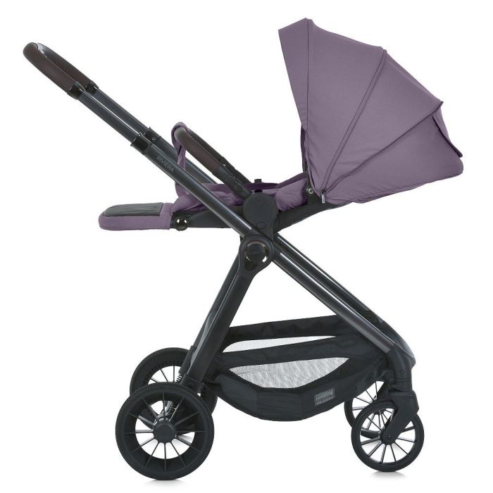 Коляска 2 в 1 El Camino RIVIERA ME 1183 Grape Pink