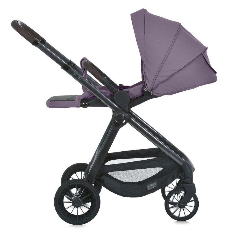 Коляска 2 в 1 El Camino RIVIERA ME 1183 Grape Pink