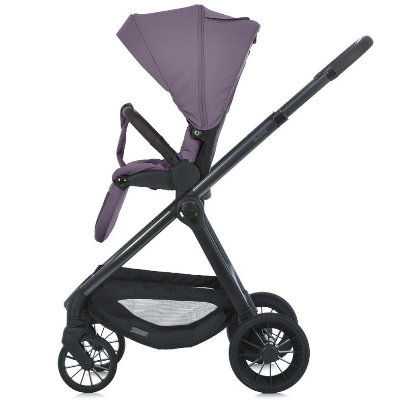 Коляска 2 в 1 El Camino RIVIERA ME 1183 Grape Pink