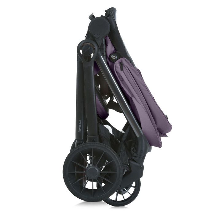Коляска 2 в 1 El Camino RIVIERA ME 1183 Grape Pink