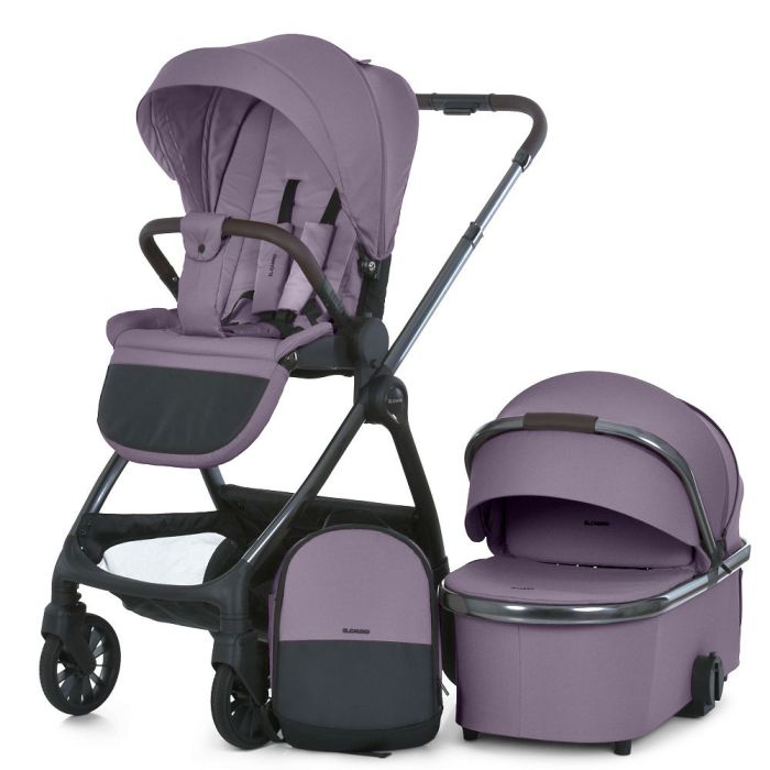 Коляска 2 в 1 El Camino RIVIERA ME 1183 Grape Pink
