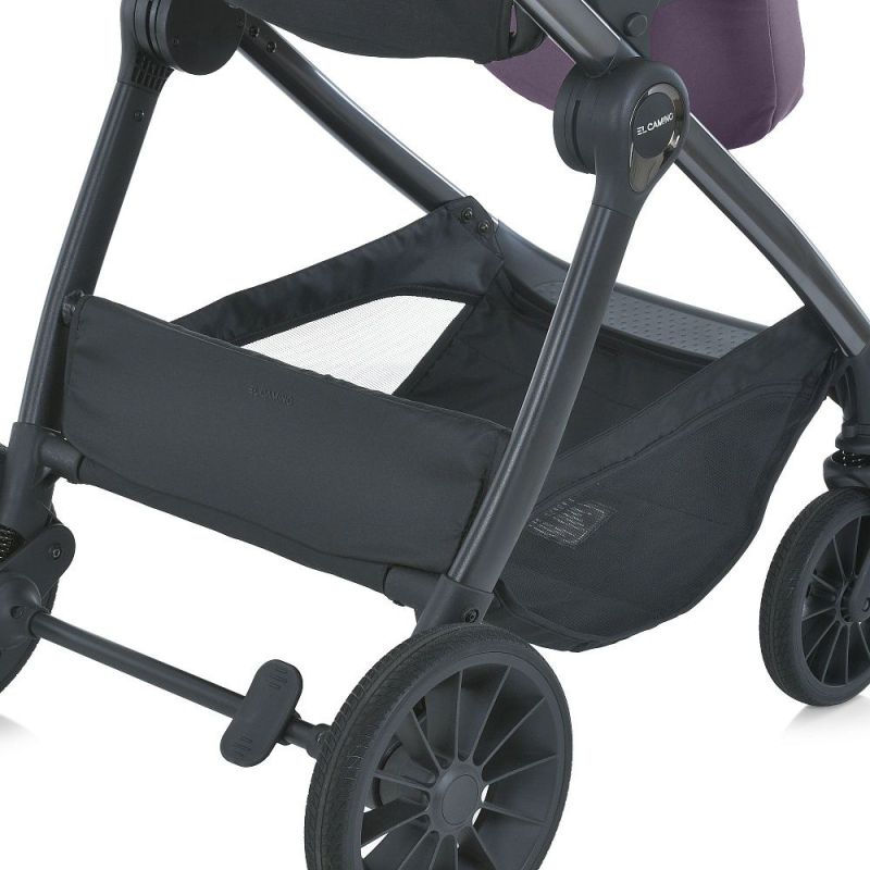 Коляска 2 в 1 El Camino RIVIERA ME 1183 Grape Pink