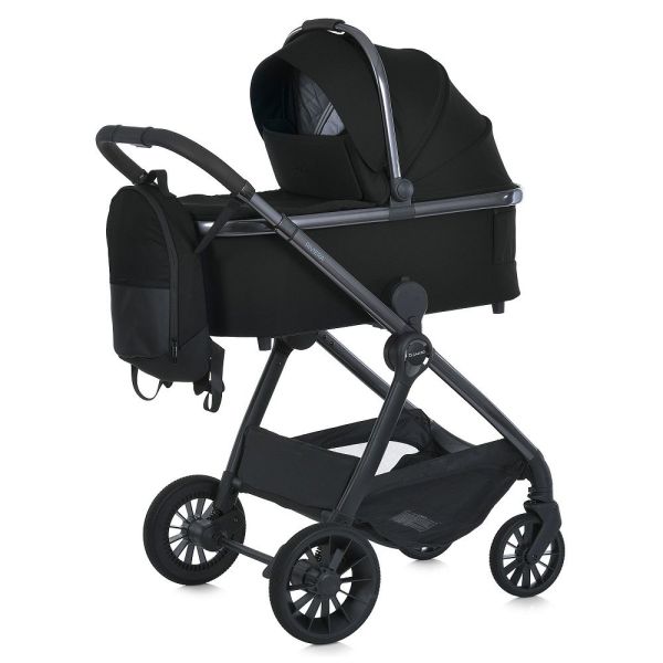 Коляска 2 в 1 El Camino RIVIERA ME 1183 Jet Black