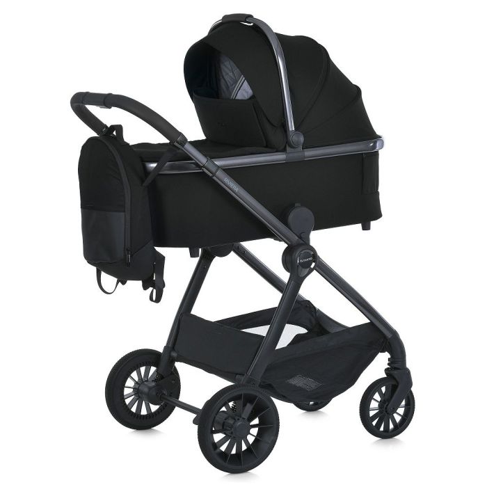 Коляска 2 в 1 El Camino RIVIERA ME 1183 Jet Black