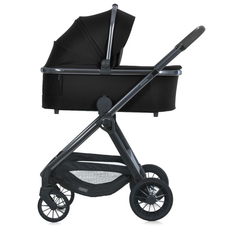 Коляска 2 в 1 El Camino RIVIERA ME 1183 Jet Black