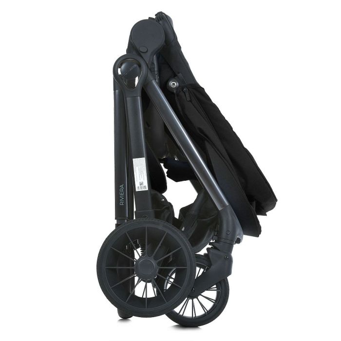 Коляска 2 в 1 El Camino RIVIERA ME 1183 Jet Black