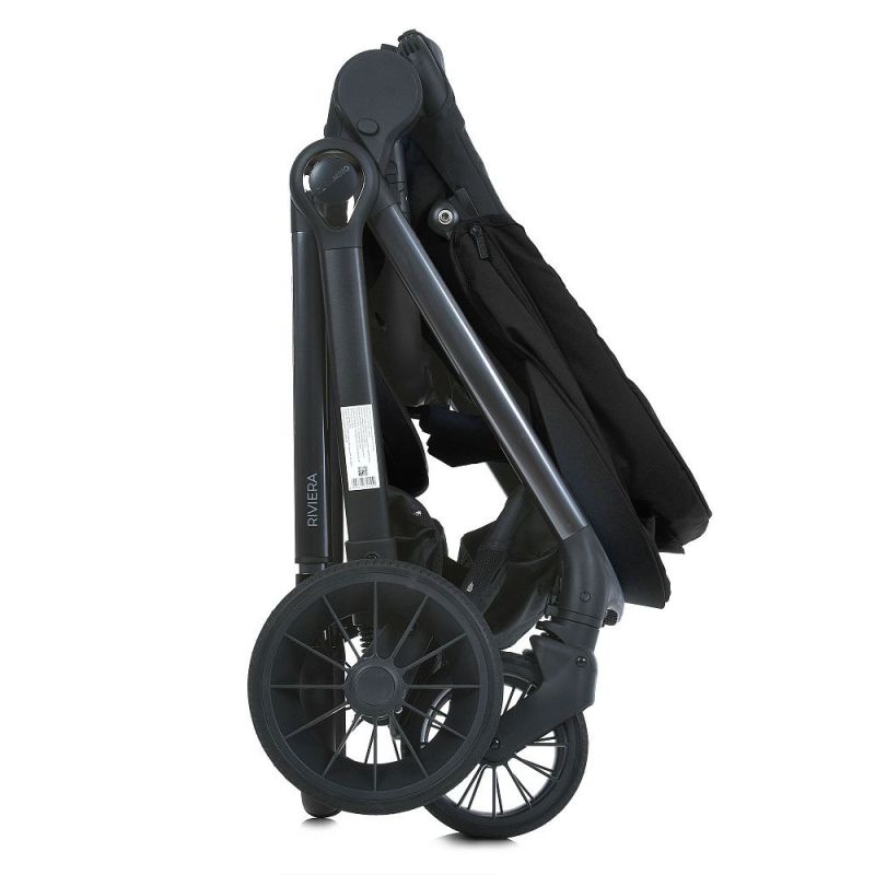 Коляска 2 в 1 El Camino RIVIERA ME 1183 Jet Black