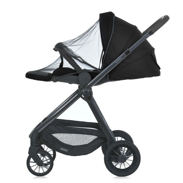 Коляска 2 в 1 El Camino RIVIERA ME 1183 Jet Black